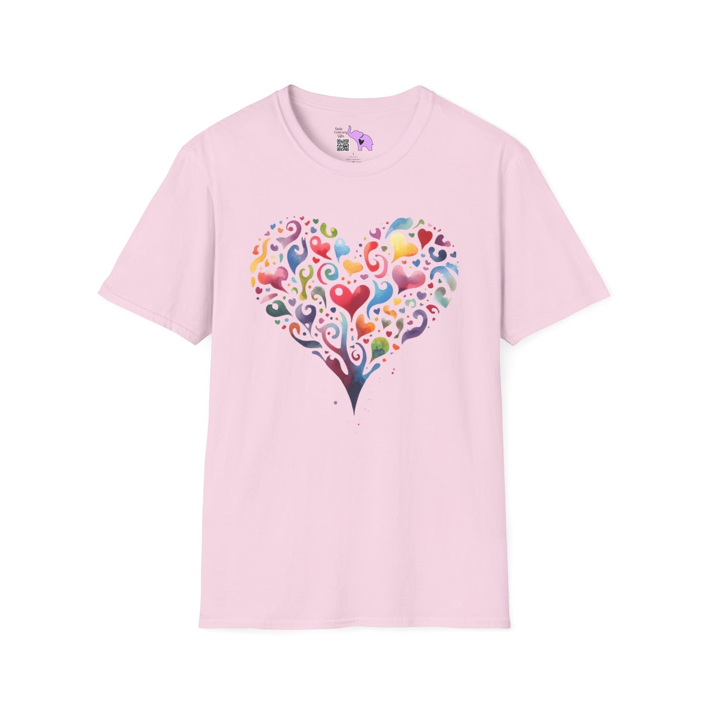 Hearts That Speak Adult T-shirt