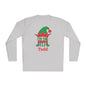I'm The Grandpa Elf Personalized Adult Long Sleeve Tee