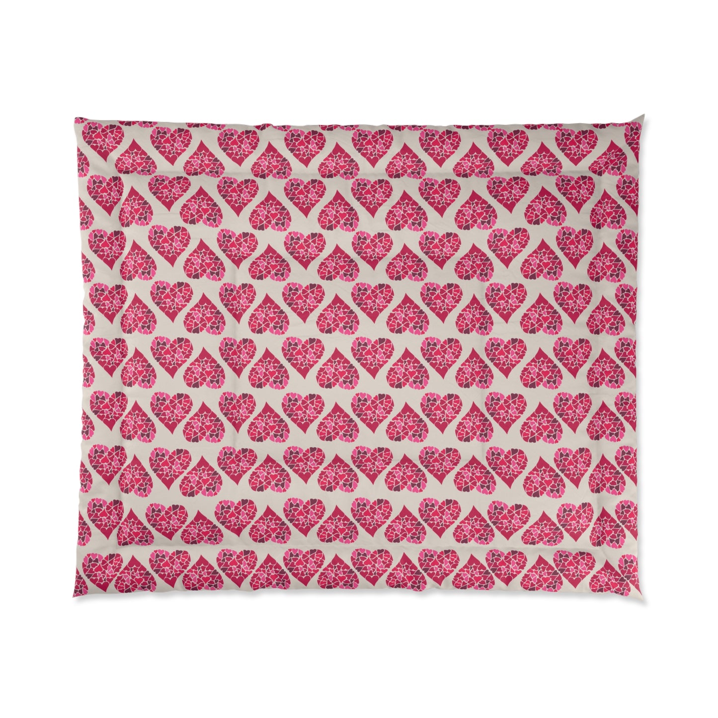 Simple Hearts Comforter