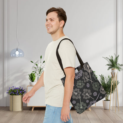 Dandelion Nightfall Canvas Tote Bag