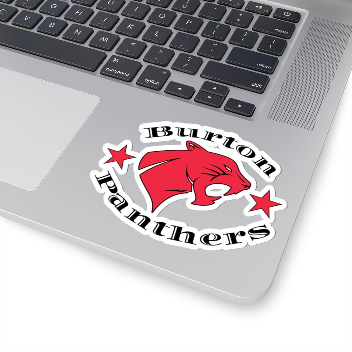 Burton Panthers Classic, Black Kiss-Cut Decal