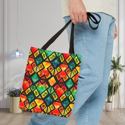 Freedom Flame Canvas Tote Bag