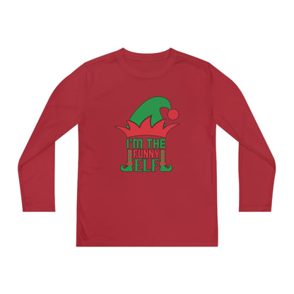 I'm The Funny Elf Youth Long Sleeve Tee