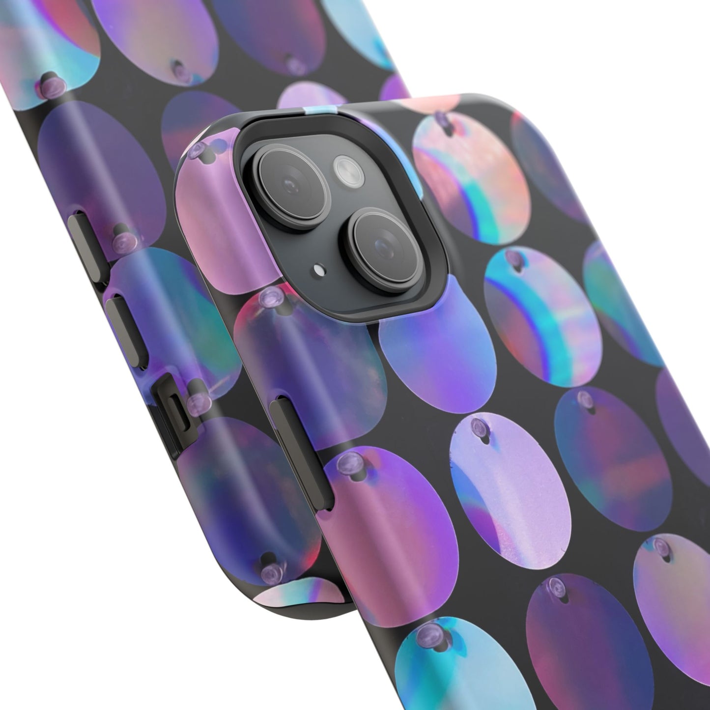 Opal Glow Sequins MagSafe® Compatible Tough Case for iPhone