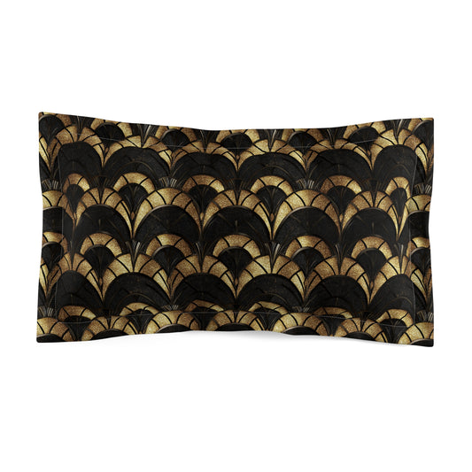 Gilded Elegance Pillow Sham