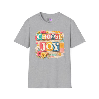Choose Joy (Lace Collage) Adult T-shirt