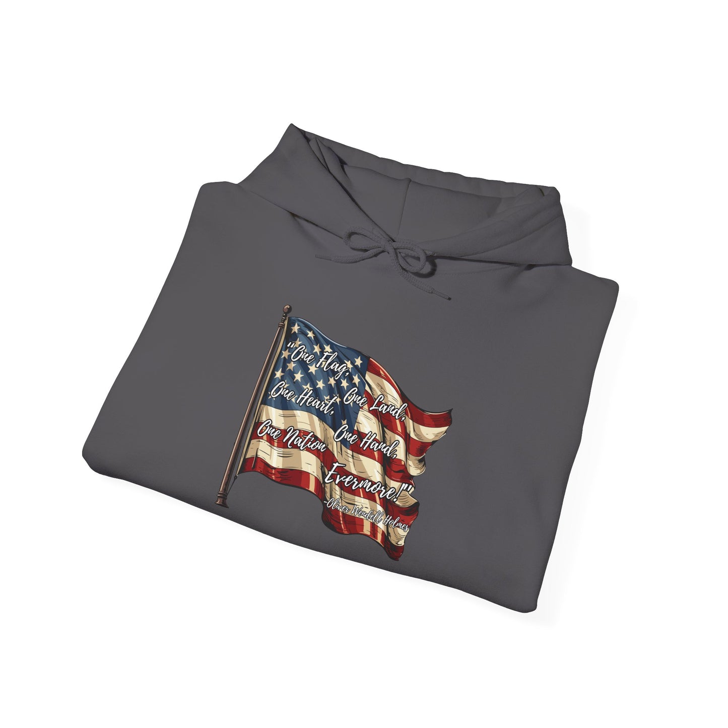 One Flag One Land One Nation Evermore Heavy Blend™ Hooded Sweatshirt