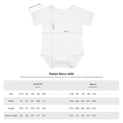 Golden Arrow Milestone Baby Bodysuit-Nine Months