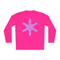 Large Snowflake 2 Adult Long Sleeve Tee