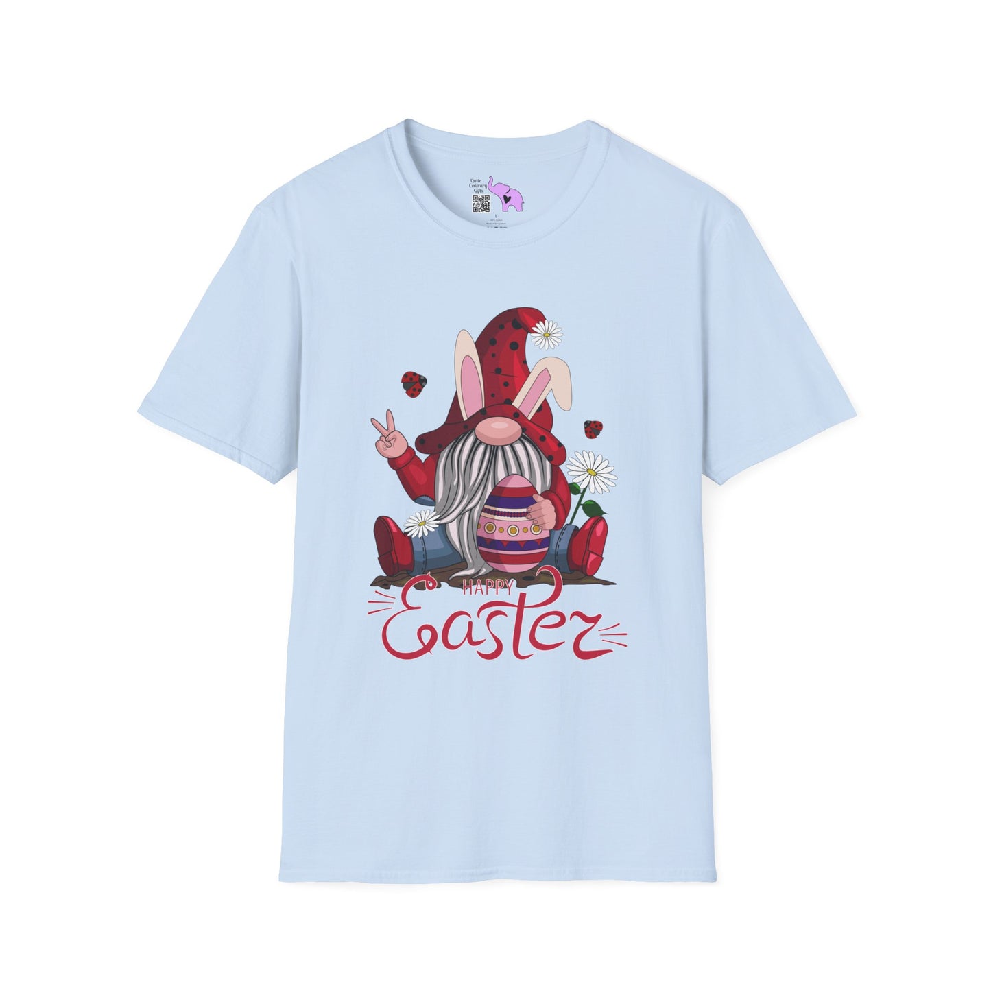 Happy Easter Gnome Adult T-shirt