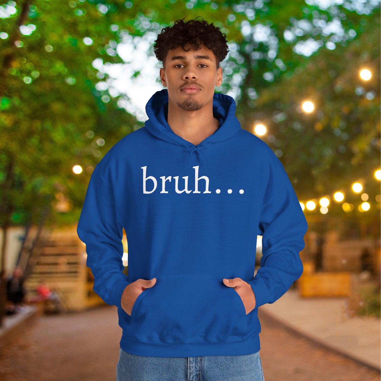 bruh... Heavy Blend™ Hooded Sweatshirt