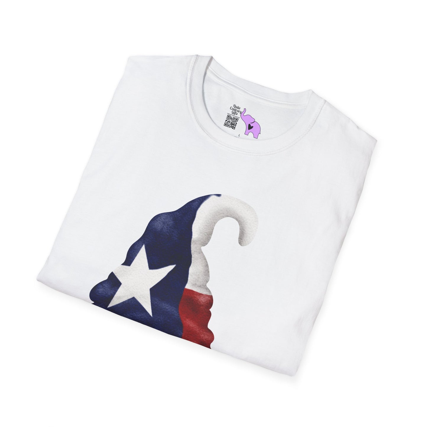 Texas Girl Gnome Adult T-shirt