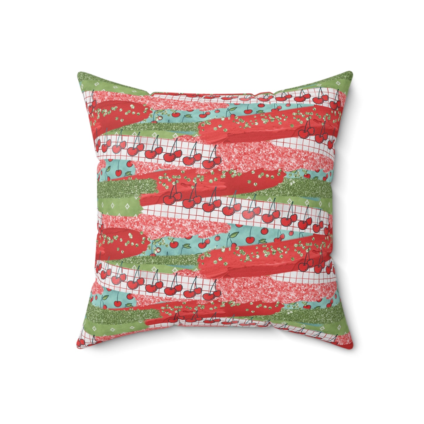 Cherry Lane Throw Pillow