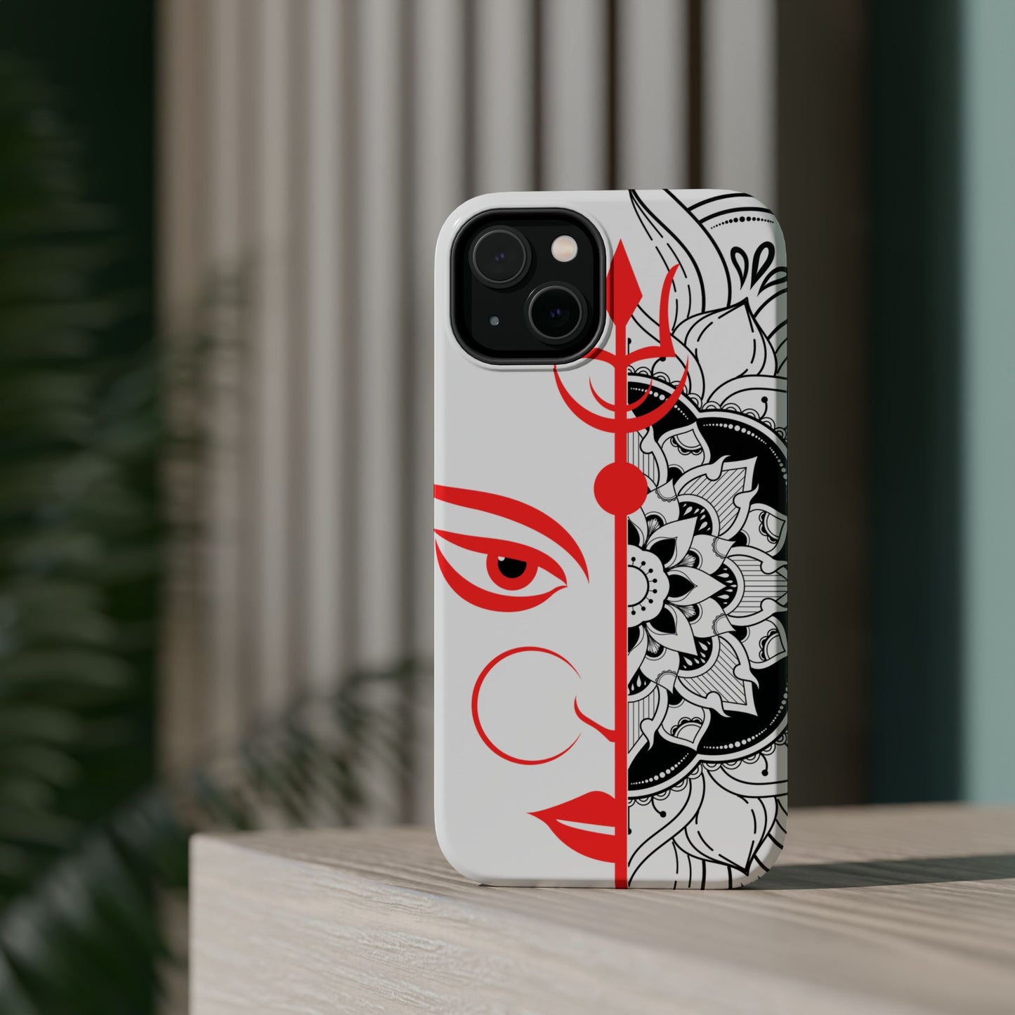 Goddess Durga Mata w/Manala MagSafe® Compatible Tough Case for iPhone