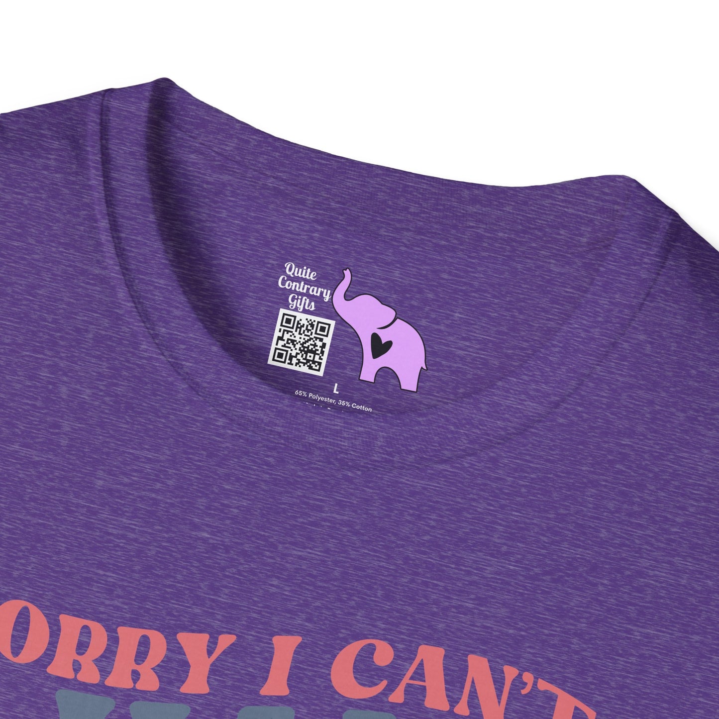 Sorry I Can't I Have Plans With My Dog Adult T-shirt