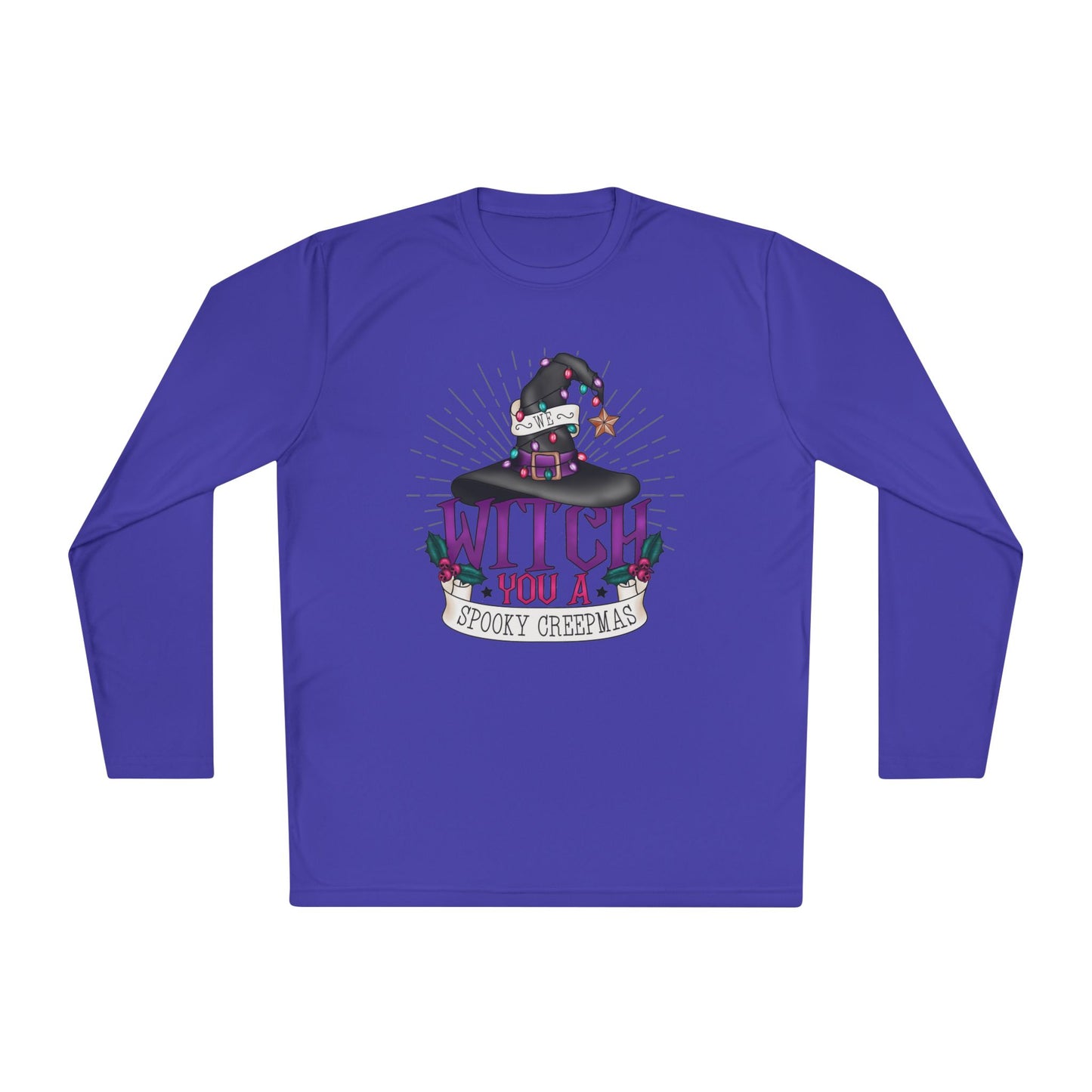 We Witch You A Spooky Creepmas Adult Long Sleeve Tee