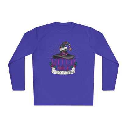 We Witch You A Spooky Creepmas Adult Long Sleeve Tee