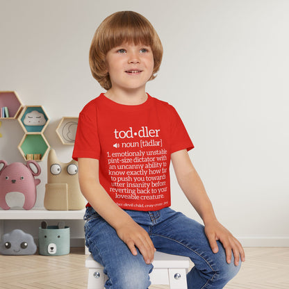 Funny Toddler Definition Heavy Cotton™ Toddler T-shirt
