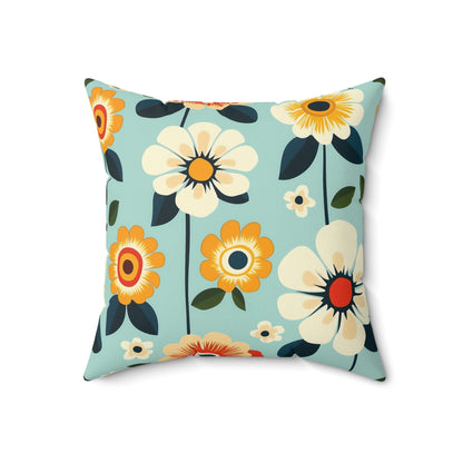 Joy Petals Throw Pillow