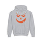 Goofy Grin Jack-O-Lantern Youth Heavy Blend Hoodie