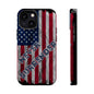 Never Surrender American Flag MagSafe® Compatible Tough Case for iPhone