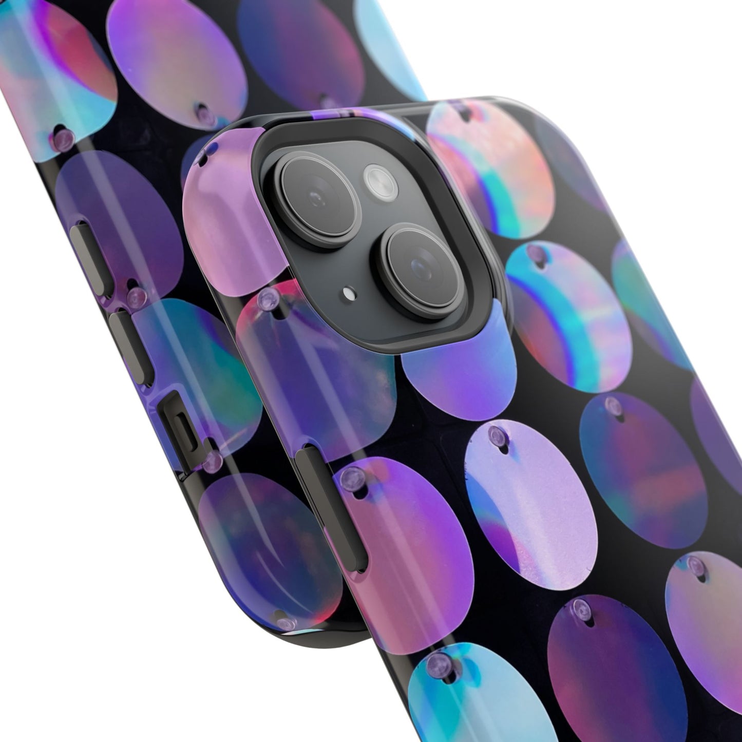 Opal Glow Sequins MagSafe® Compatible Tough Case for iPhone