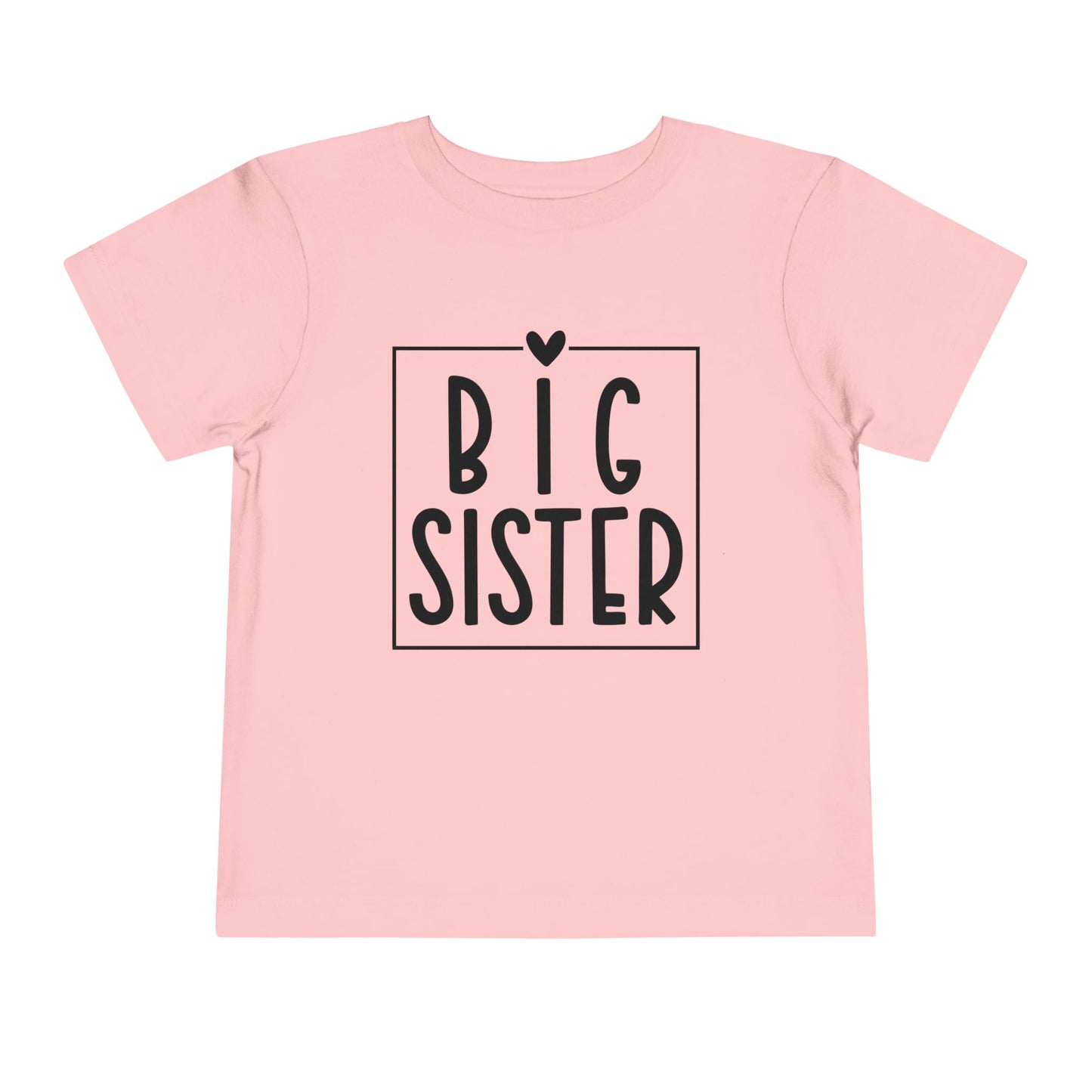 Big Sister (Heart/Box) Toddler Tee