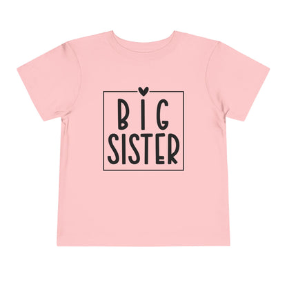 Big Sister (Heart/Box) Toddler Tee