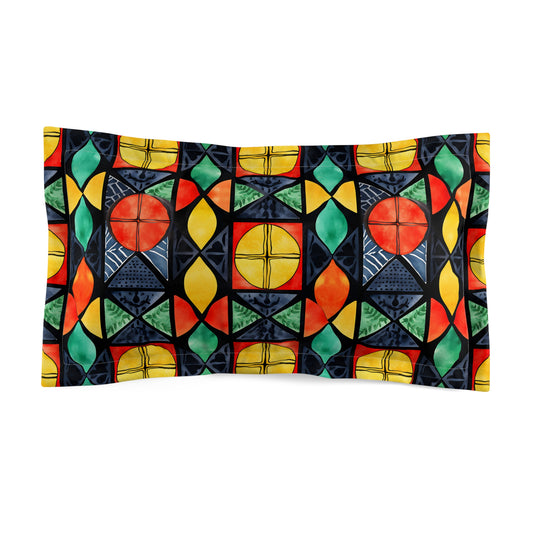 Candlelight Burst Microfiber Pillow Sham