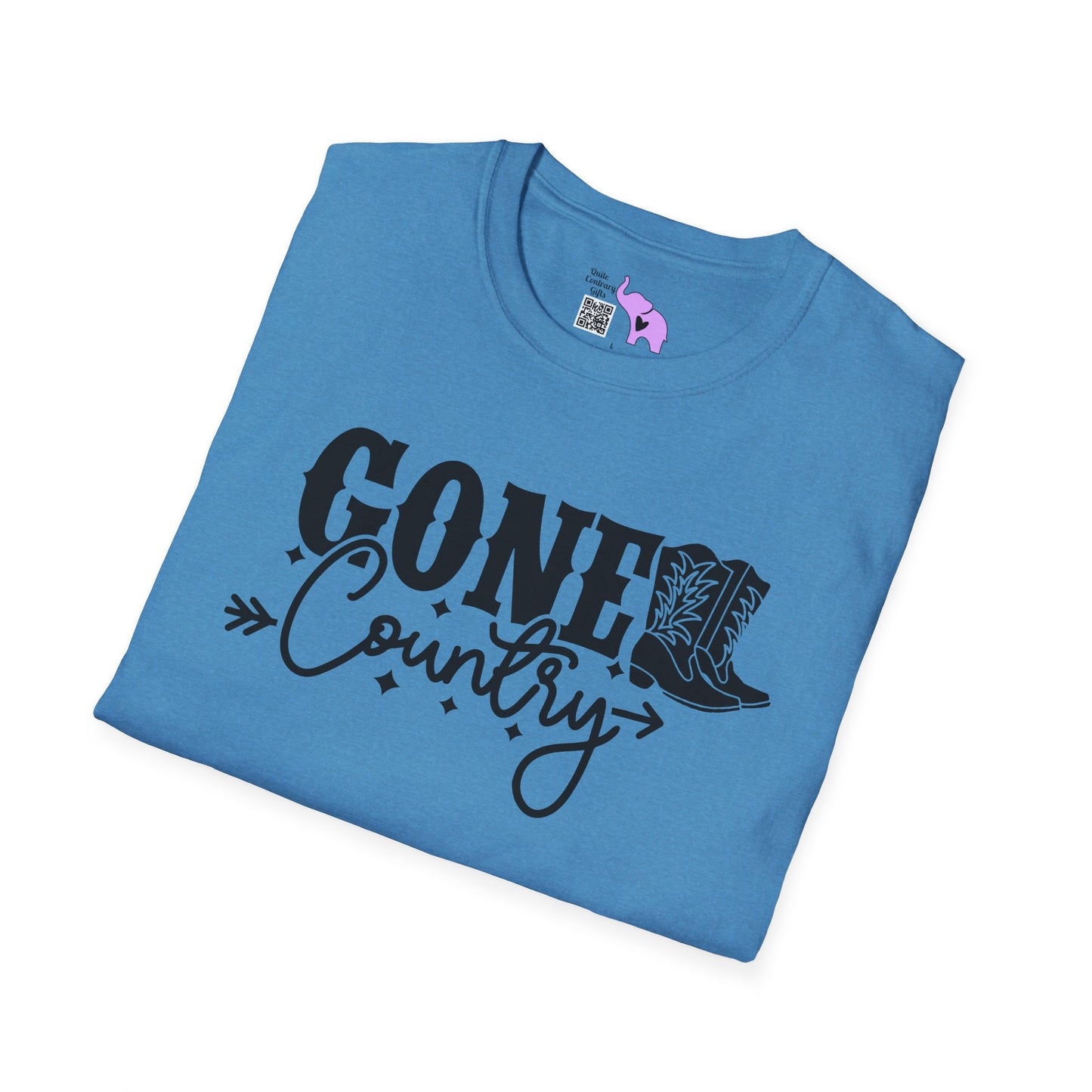 Gone Country Adult T-shirt