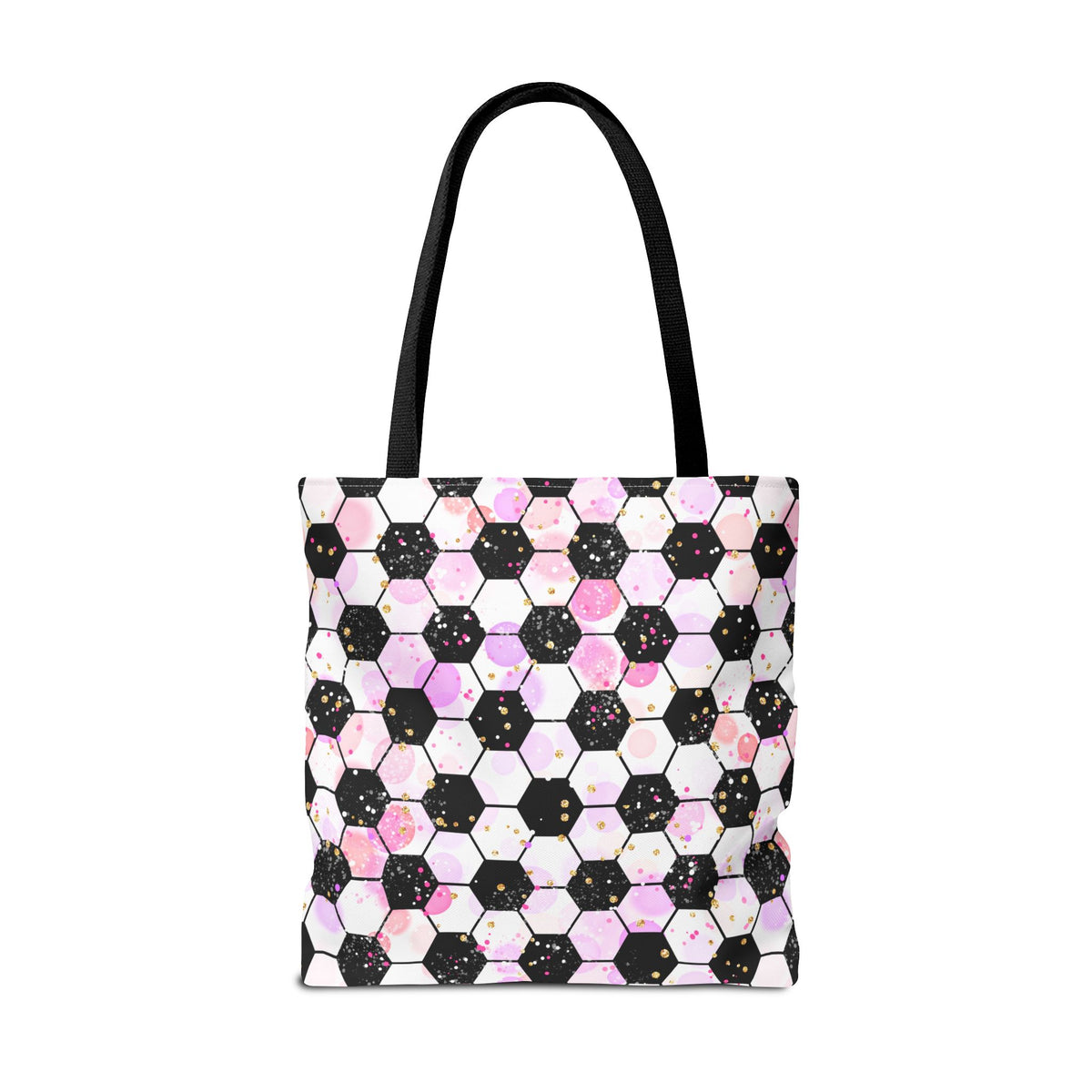 Pink Soccer Fever Canvas Tote Bag