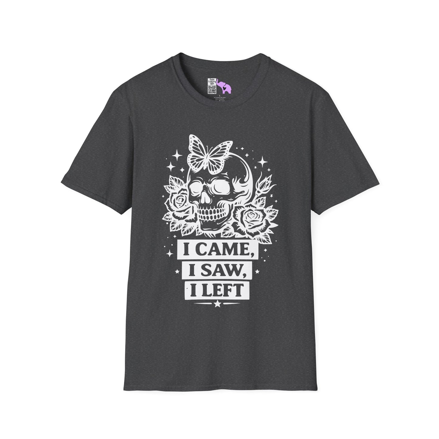 I Came, I Saw, I Left Adult T-shirt