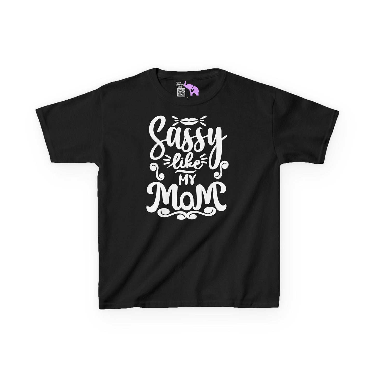 Sassy Like My Mom Kids Heavy Cotton™ Tee