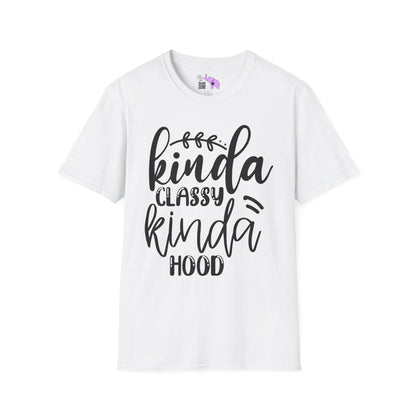 Kinda Classy Kinda Hood Adult T-shirt