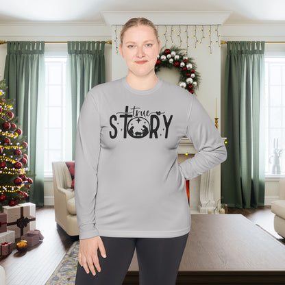 True Story (Nativity) Adult Long Sleeve Tee