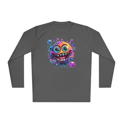 Bubbly Monster Adult Long Sleeve Tee
