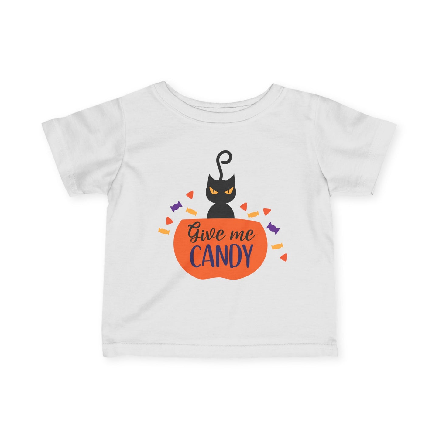 Give Me Candy (Black Cat) Infant Soft T-Shirt