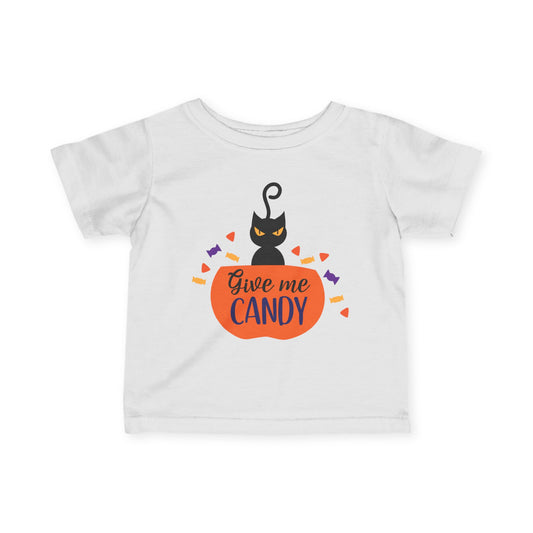 Give Me Candy (Black Cat) Infant Soft T-Shirt