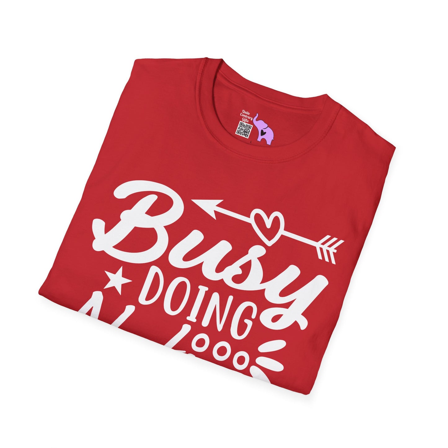 Busy Doing Nothing Adult T-shirt