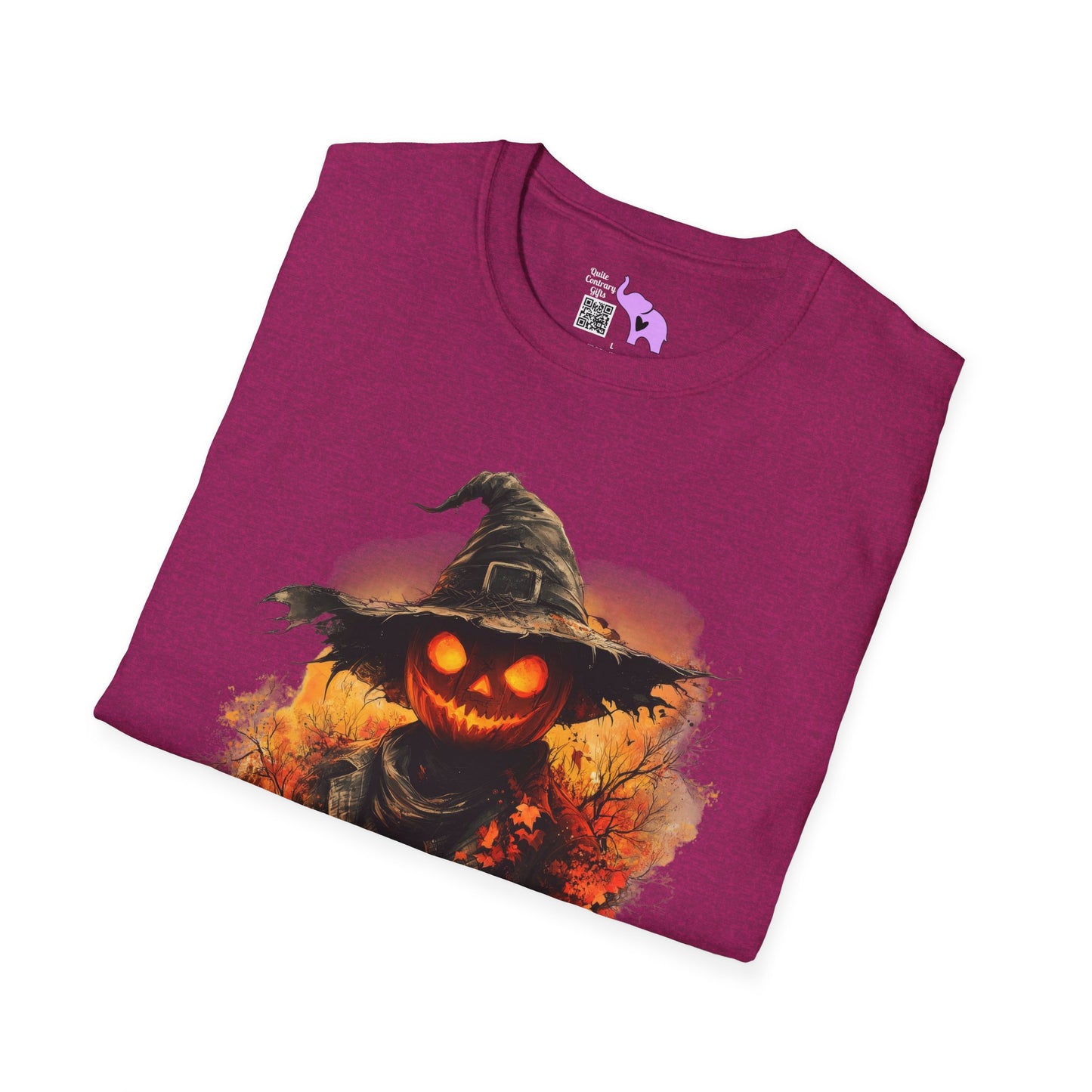 Halloween Scarecrow 4 Adult T-shirt