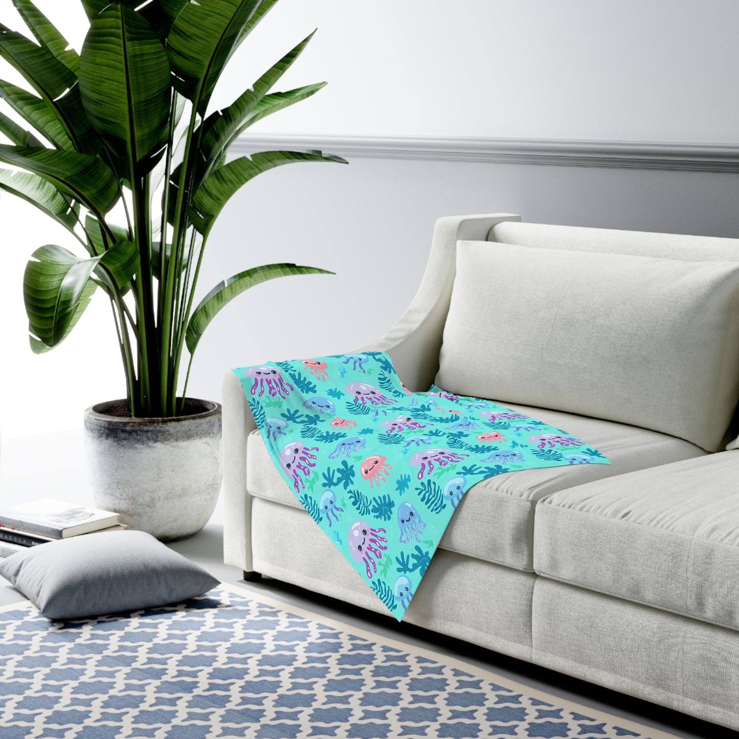 Jellyfish Daydreams Baby Swaddle Blanket