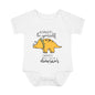 Always Be Yourself Unless You Can Be A Dinosaur Baby Rib Bodysuit