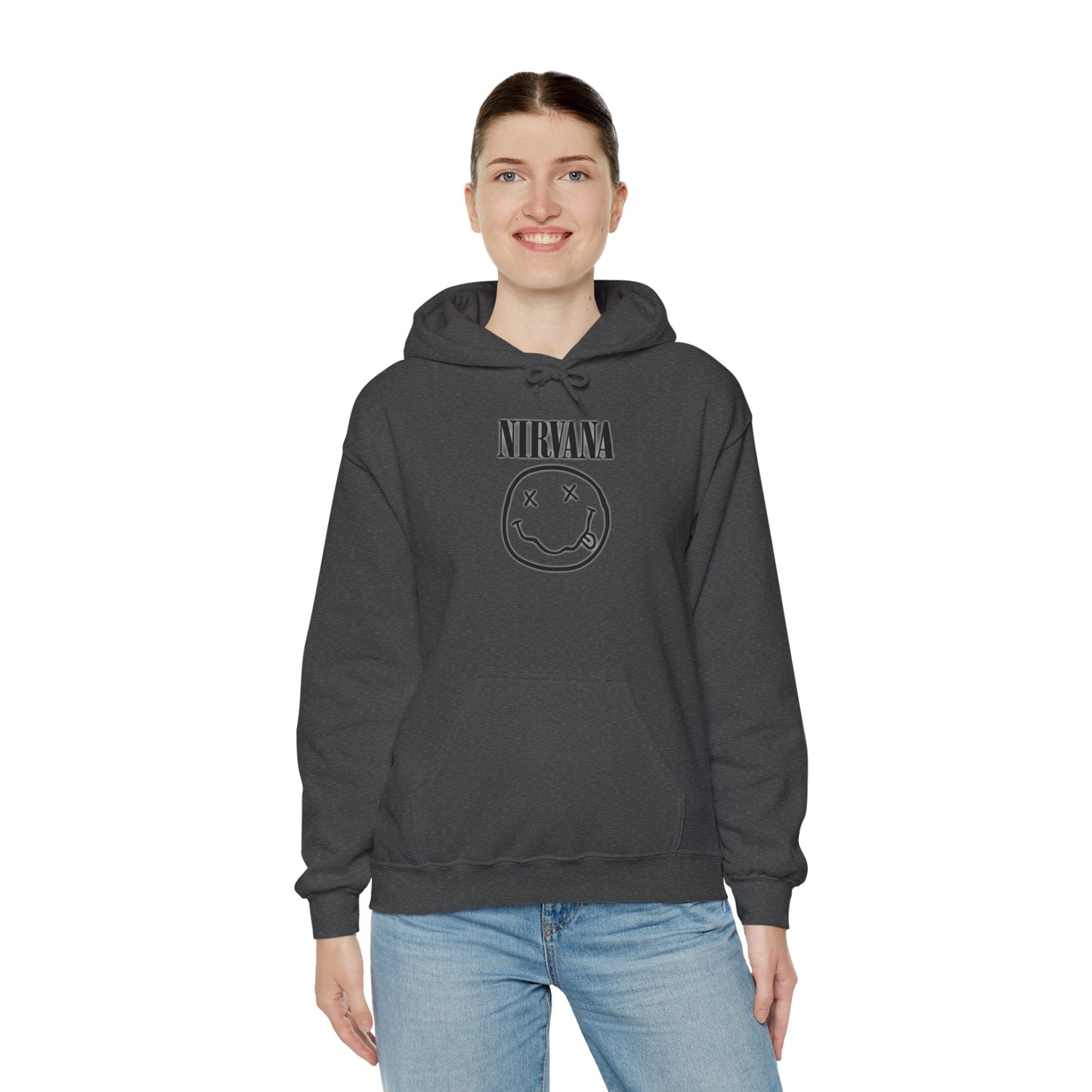 Nirvana Album Cover Adult Heavy Blend™ Hooded Sweatshirt