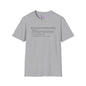 Exhausterwhelmulated Definition Adult T-shirt