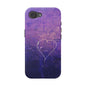 Purple Heart Wall MagSafe® Compatible Tough Case for iPhone