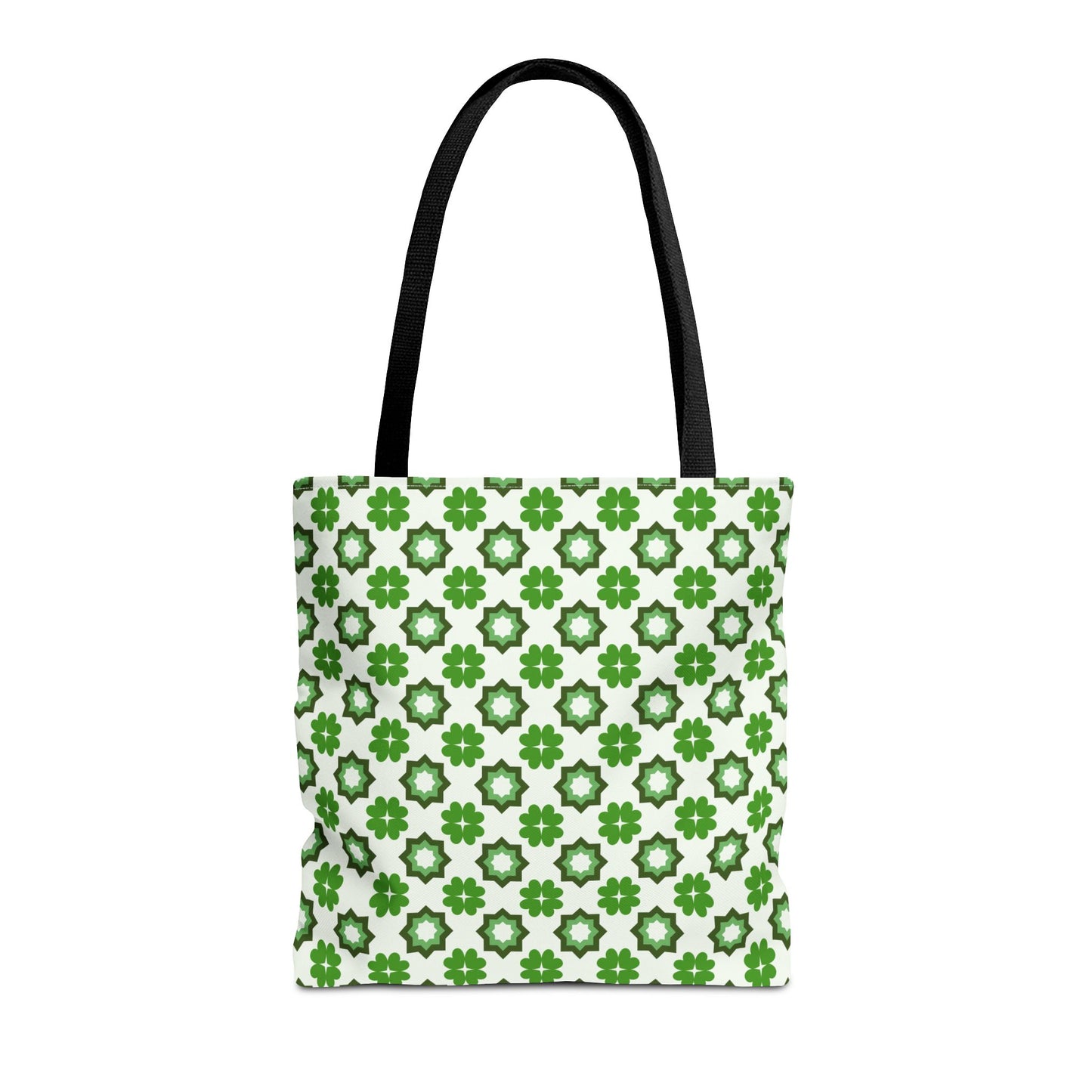 Emerald Star Garden Canvas Tote Bag