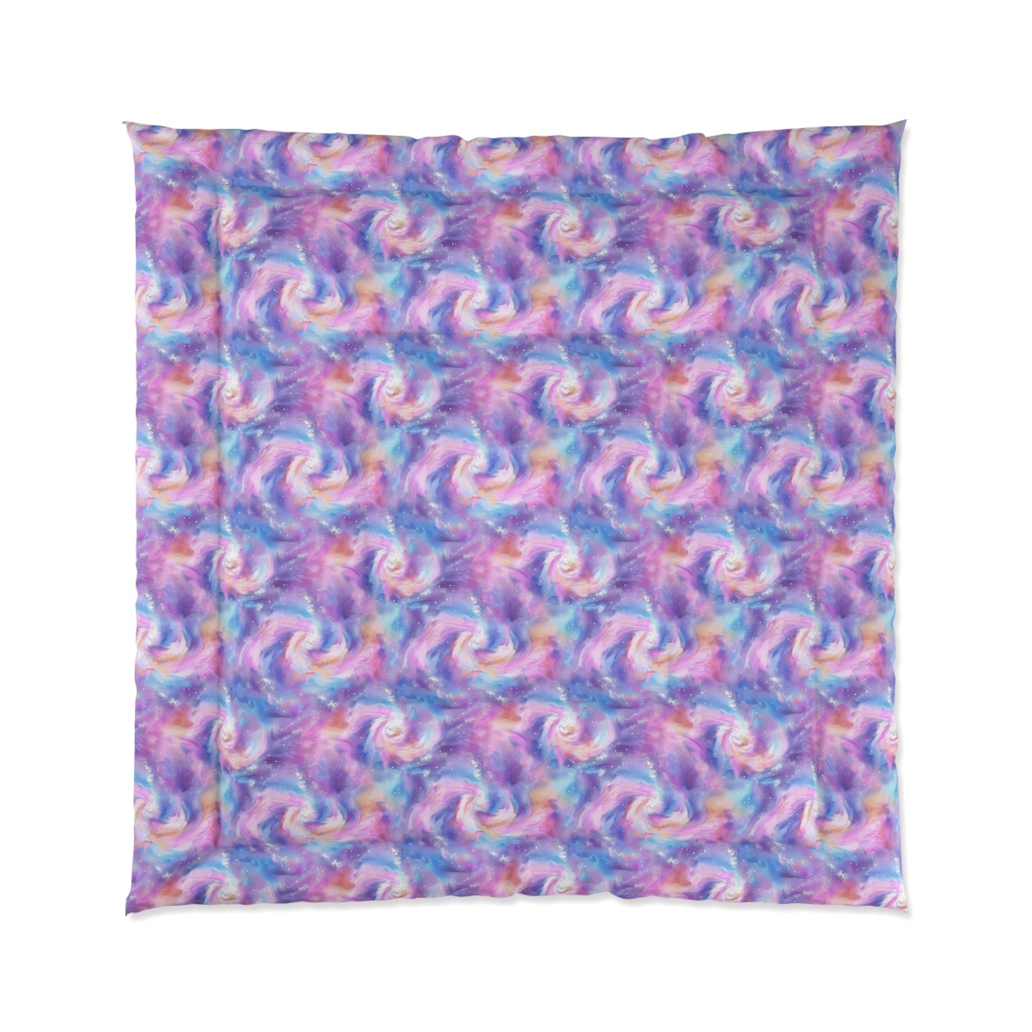 Pastel Cloud Color Swirl Comforter