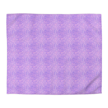 Lavender Crystal Microfiber Duvet Cover