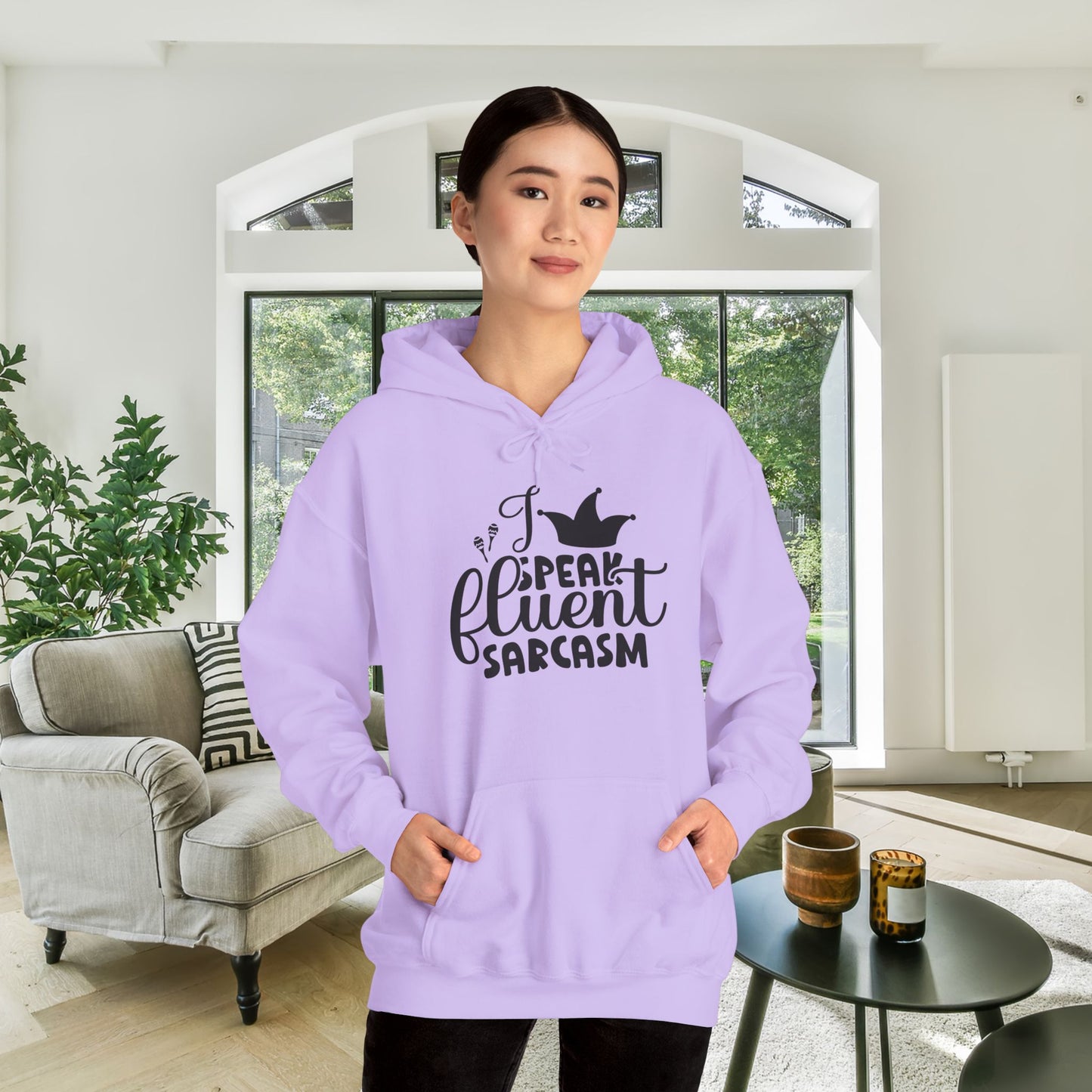 I Speak Fluent Sarcasm Heavy Blend™ Hooded Sweatshirt