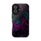 Pink Orchid Feathers MagSafe® Compatible Tough Case for iPhone